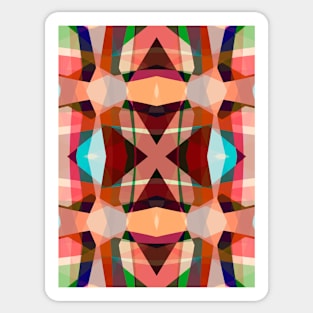 Colorful X Kaleidoscope Sticker